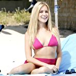 Fourth pic of Kristin Cavallari sexy in pink bikini on the beach