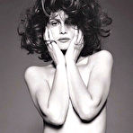 First pic of Laetitia Casta sexy and naked posing mag scans