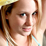 Second pic of abbywinters.com presents Joannie - All natural blonde teen with freckles stripping and teasing at Brdteengal.com