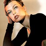 First pic of Milla Jovovich various photos from magazines