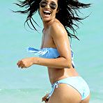 First pic of Busty Padma Lakshmi sexy in bikini on the beach