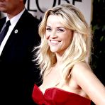 Second pic of Reese Witherspoon posing at Golden Globe Awards