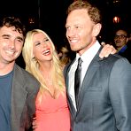 Fourth pic of Tara Reid shows cleavage at premiere