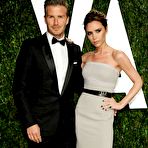 Second pic of Victoria Beckham posing at 2012 Vanity Fair Oscar party