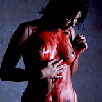 Fourth pic of PinkFineArt | Allaura Bloody Halloween from David Nudes
