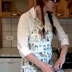 First pic of PinkFineArt | Koko Spanking In Kitchen from Girl Spanks Girl