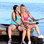 First pic of PinkFineArt | Luz Jazmin Gone Fishing from Girls Out West