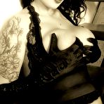 Second pic of PinkFineArt | Gothic Beauty Stockinged from Gothic Babes