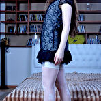 Fourth pic of PinkFineArt | Crystal Backdoor Play from Lacy Nylons