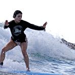 Third pic of Vanessa Hudgens looking sexy when surfs in Waikiki