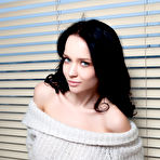 First pic of Angie slips out of her woolen jumper and white panties