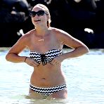 Third pic of Miranda Lambert in bikini on a beach