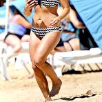 Fourth pic of Miranda Lambert in bikini on a beach