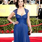 Fourth pic of Morena Baccarin slight cleavage at 20th annual Screen Actors Guild Awards