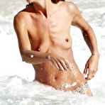 Third pic of Erin Wasson sexy scans and topless paparazzi shots