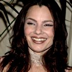 First pic of Fran Drescher see through, nipple slip and cleavage paparazzi shots