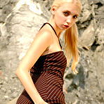 First pic of Miriama Kunkelova - Smoking hot teen Miriama Kunkelova strips her tight dress and teases in stockings.
