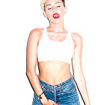First pic of Miley Cyrus sexy posing photoshoot