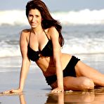 Second pic of Stacey Solomon cleavage in bikini on the beach photoshoots