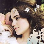 Fourth pic of Emma Watson non nude posing scans from mags