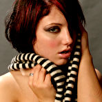 Fourth pic of PinkFineArt | Risi Simms Naked Scarf from Smut Makers