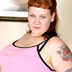 First pic of Chubby Loving - Fat Redhead Girl Posing And Toying