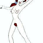 Second pic of Shy Belle nude posing - Free-Famous-Toons.com
