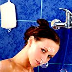 Fourth pic of Susana Spears - Susana Spears covers her luscious body in foam in her bathroom and shows her pussy.