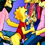 Second pic of Simpsons family wild orgy - VipFamousToons.com