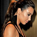 Fourth pic of Kim Kardashian side of boob and cleavage shots