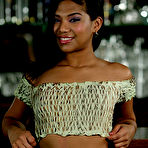 First pic of Emy Reyes - Emy Reyes takes her clothes off in the bar and then rides a throbbing hard boner.