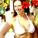 First pic of Jennifer Love Hewitt looking sexy in white Bikini top in Maui