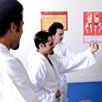 Second pic of Asa Akira - Asa Akira takes her clothes off during karate class and gets fucked by her trainer.