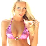 Second pic of PinkFineArt | Aneta Shiny Bikini from Alluring Vixens
