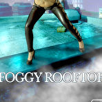 First pic of PinkFineArt | Gogo Foggy Rooftop from Cosplay Erotica