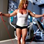 Second pic of PinkFineArt | Wanda Moore Gym Time from Aziani Iron