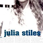 Third pic of Julia Stiles sexy black-&-white scans