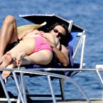 Fourth pic of Heather Graham sexy in bikini candids in Italy