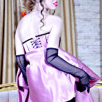 Second pic of PinkFineArt | Dominica Fancy Gown from Lacy Nylons