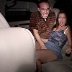 First pic of Drunk college party limo sex