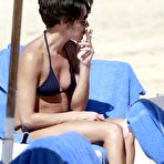 Second pic of Alessandra Sublet caught in bikini on the beach