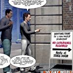 First pic of 3D Gay Cartoons - Enjoy funny 3D Gay Comics "Pleasing the gay customer"