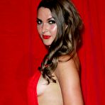 Third pic of Anna Passey side of boob at British Soap Awards