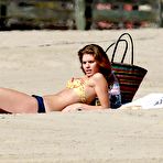 Fourth pic of AnnaLynne McCord caught in bikini on the beach