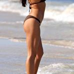 First pic of Arianny Celeste caught in bikini on the beach in Miami