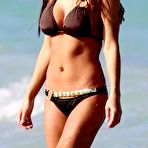 Fourth pic of Arianny Celeste caught in bikini on the beach in Miami