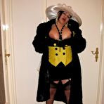 First pic of A thick fat curvy and busty czech whore fucking fully clothed in lingerie