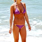 Fourth pic of Alex Gerrard sexy cleavage on the beach