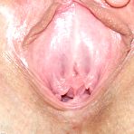 Second pic of Terri sexy masturbation with hole gaping
