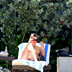 Third pic of Kate Moss topless on a beach in Jamaica